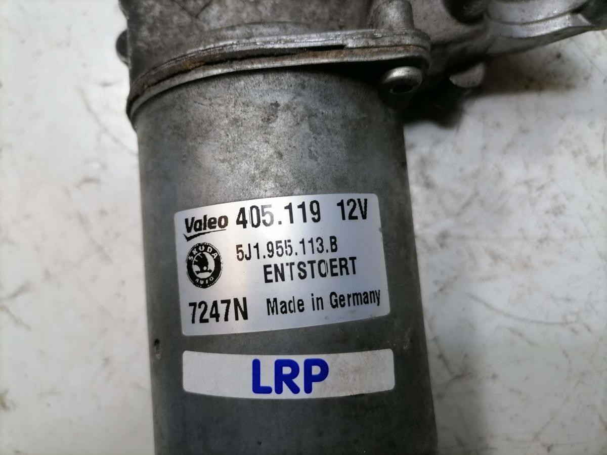 Skoda Fabia 2 5J original Wischermotor vorn Bj.2007